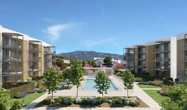 First floors in an exclusive, newly built residential complex close to the beach in Palmanova — photo 10
