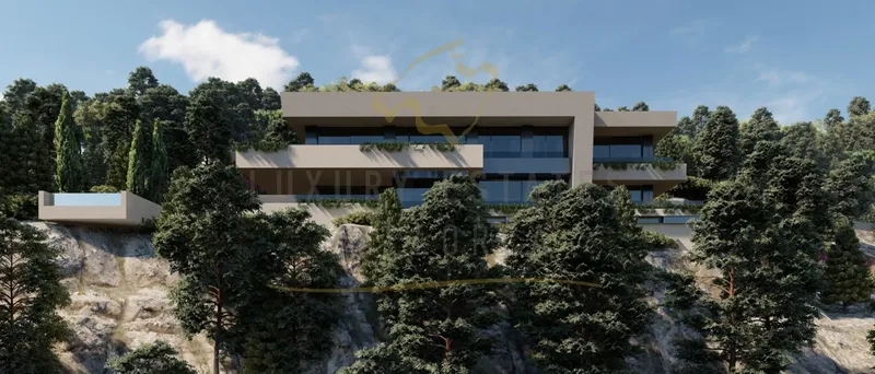 Building plot in Son Vida with project and sea views — photo 1
