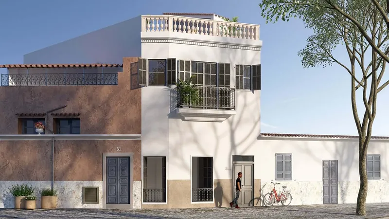 Beautifully restored two-story townhouse in Palma — photo 1