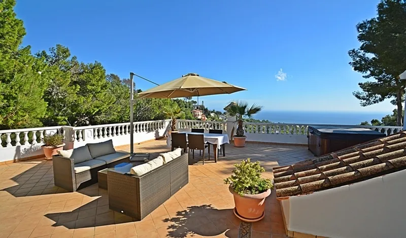 Fantastic sea view villa in Costa den Blanes — photo 2