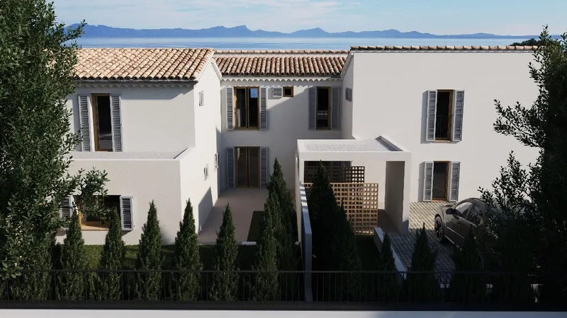 Beautiful semi-detached villa with views of the Bay of Alcudia in the prestigious urbanization of Alcanada — photo 5