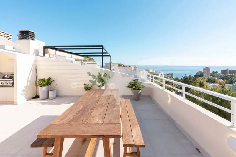 Cas Català | Duplex with roof terrace and sea view — photo 1