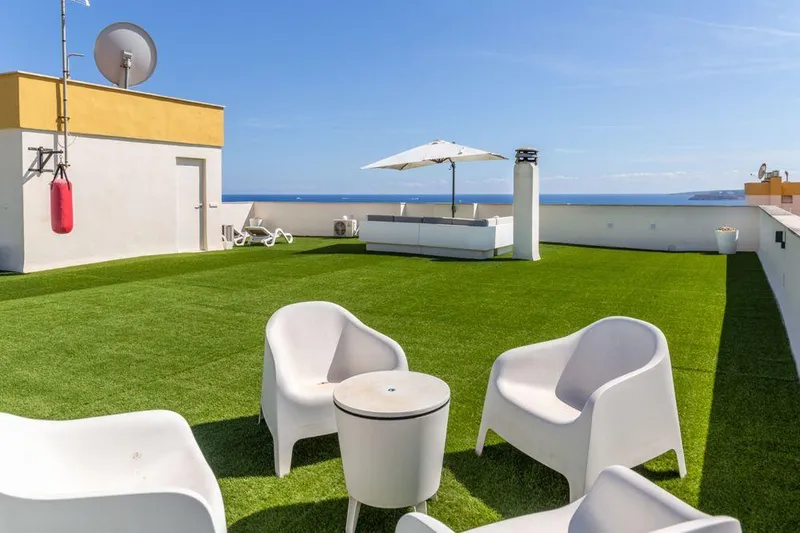 Spacious penthouse with sea views in Portals — photo 10
