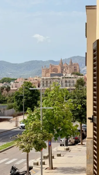 Palma apartment steps from the beach with cathedral & sea views — photo 6