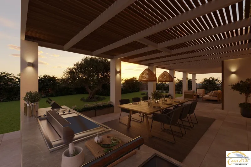 Mediterranean design villa with sea views in a privileged location in Cala Murada — photo 9