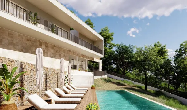 Modern villa with unobstructed views of the mountains in Santa Ponsa — photo 7