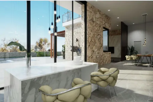 Sa Rapita, exclusive newly built luxury villa with panoramic views, pool and close to Es Trenc — photo 2