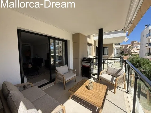 Sa Coma: Stylish Apartment with Communal Pool in Sa Coma — photo 5