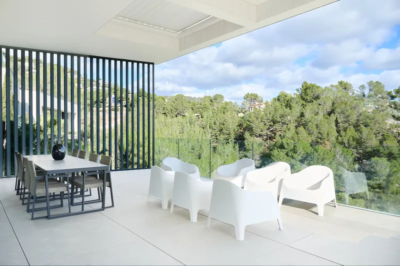 Modern newly built villa with sea views in Son Vida — photo 7