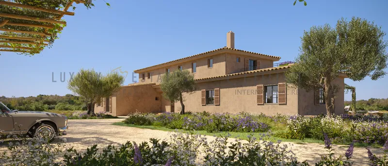 Spacious new-build finca in Santa Maria del Camí with charm and authenticity — photo 1