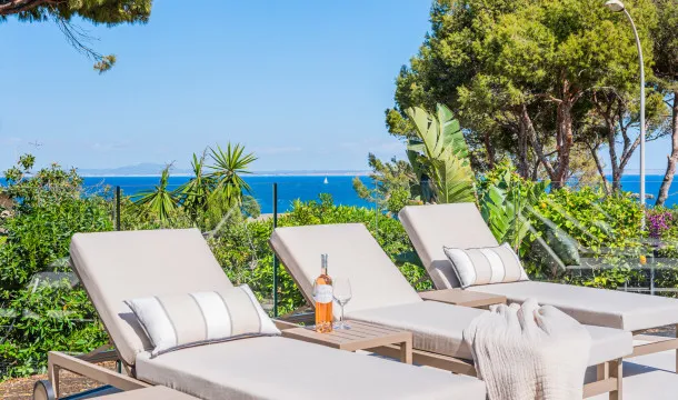 The beauty of simplicity - Design villa with sea views in Sol de Mallorca — photo 4