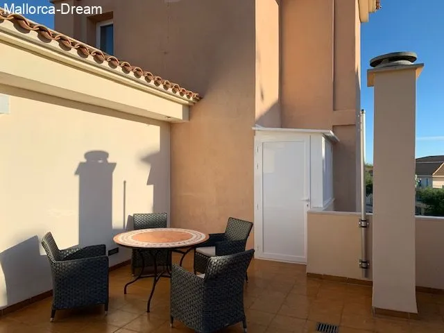 Sa Coma: Fantastic sunny penthouse with 60m2 XL terrace in Sa Coma — photo 10