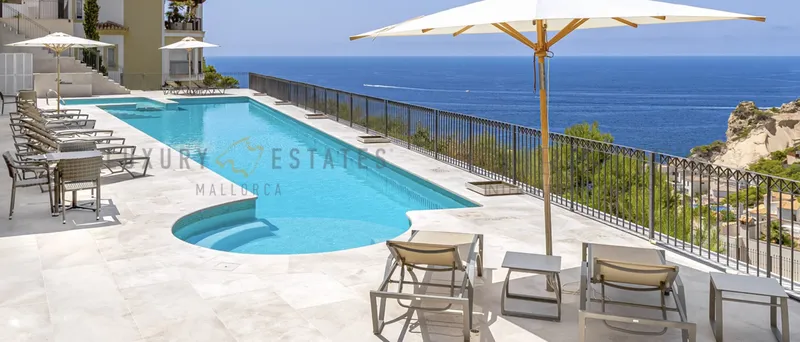 Las Milanas apartment in Port Andratx with garden and sea view — photo 1