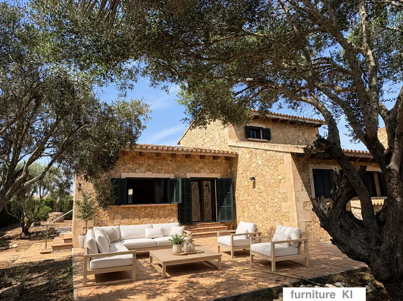 Spacious chalet with 4 bedrooms and communal pool in Sa Ràpita — photo 1