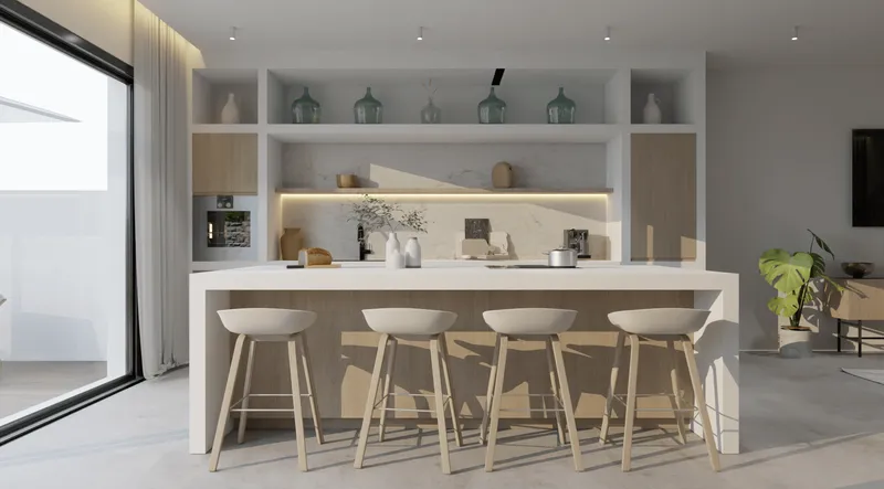 Townhouse project with private pool in El Molinar — photo 6