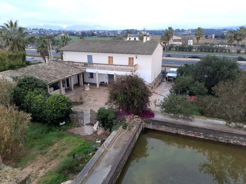 23005V – Finca con Molino de Viento a Reformar en Son Ferriol — photo 1