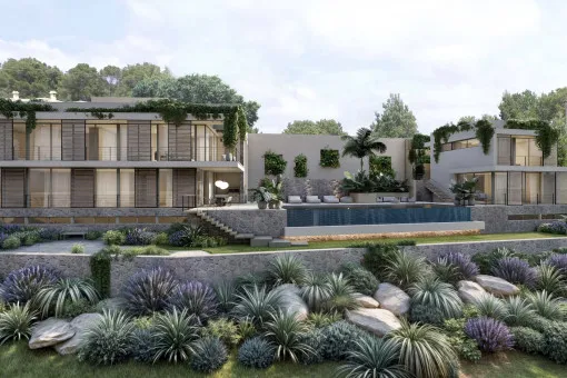 Andratx, where dreams come true: Buildable plot with villa project and building permit in Puerto de Andratx with sea views — photo 4