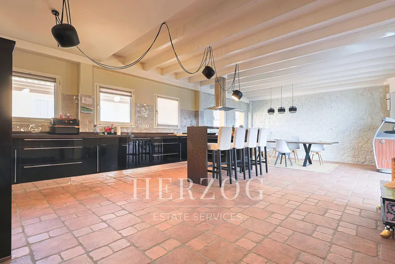 Duplex penthouse with two living levels, terraces and separate studio — photo 6
