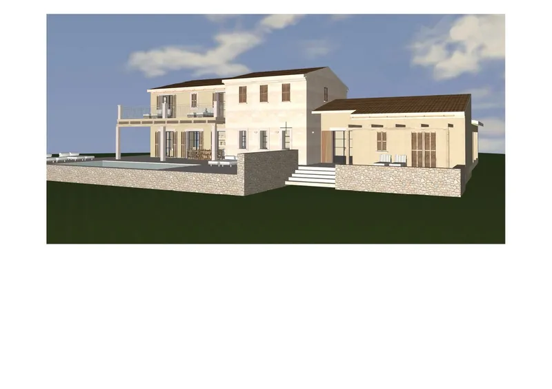 Modern building plot with building licence in Campos — photo 5