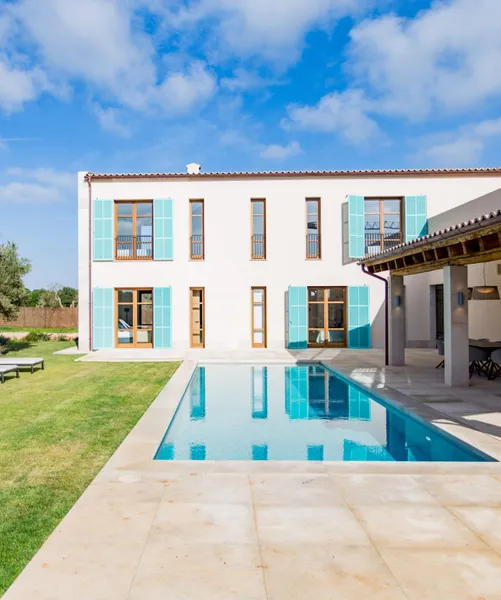 Spectacular newly built rustic finca in Santanyi — photo 2