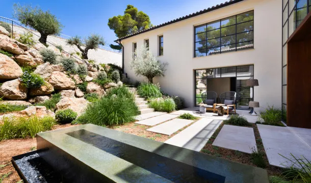 Exclusive villa with unbeatable sea views and large garden in old Bendinat — photo 12