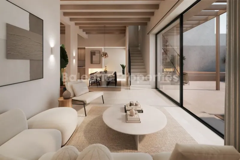 Newly Renovated Village House with Pool for Sale in Ses Salines, Mallorca — photo 3