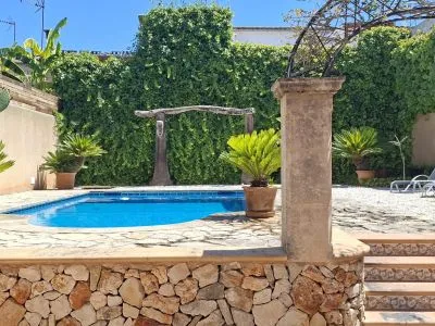 House in the village with pool, next to the Rafa Nadal Academy (Manacor) — photo 4