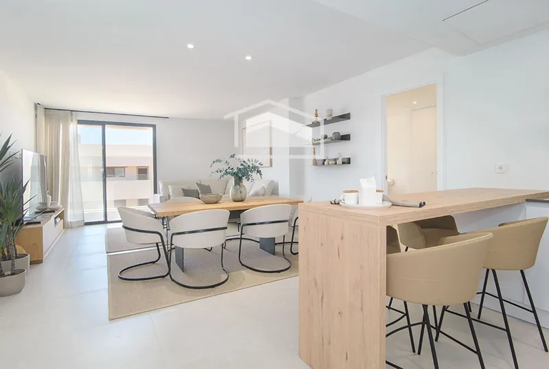 Newly built penthouse in Sa Rapita with sea views and terrace — photo 11