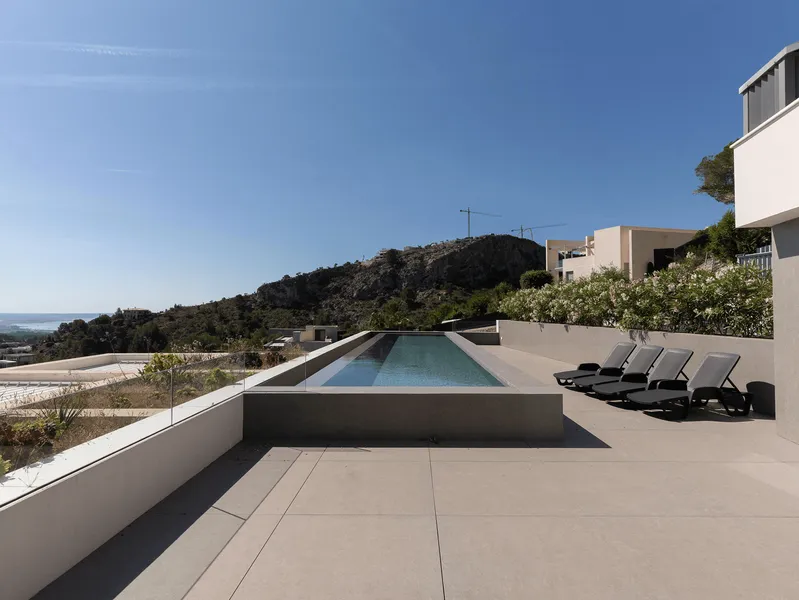 Villa with pool and panoramic views in Son Vida — photo 2