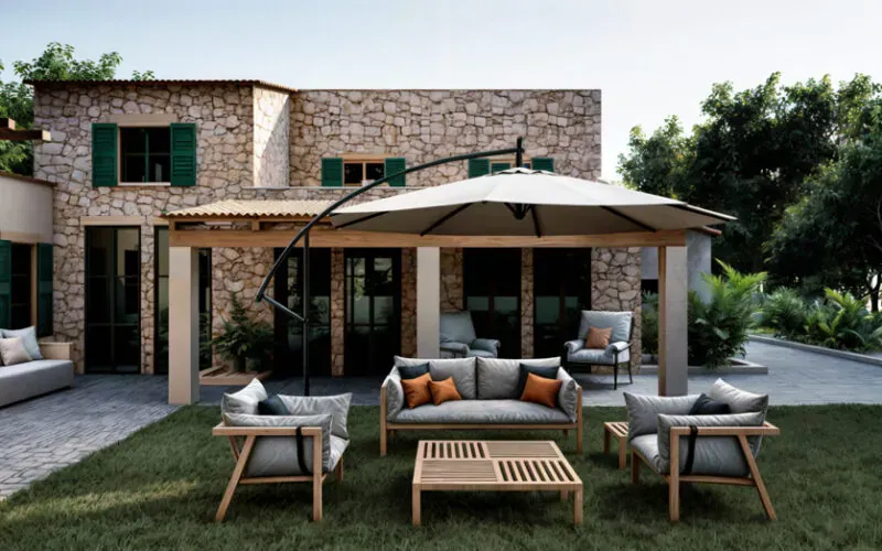 Natural-stone finca with pool, elegant design interior and privacy near Alcudia – PM07394 — photo 6