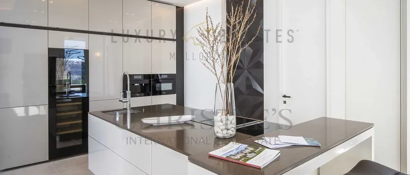 Modern new built villa with panoramic sea views in Port Andratx in the southwest of Mallorca — photo 4
