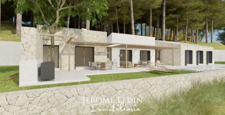 Design house near Sineu with beautiful view — photo 2