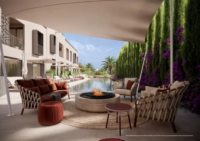 Flat with balcony in exclusive park residence in Santa Cataline — photo 1