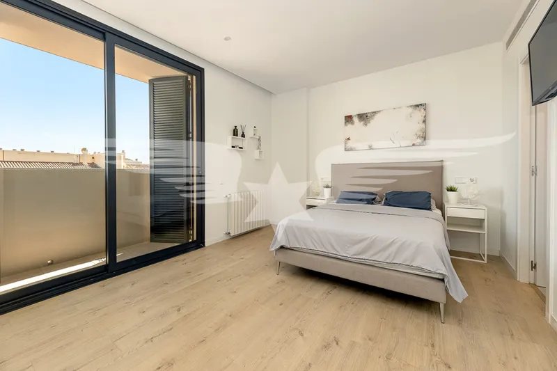 Palma Foners | 3 bedrooms, top floor, rooftop pool, gym, and parking space — photo 7