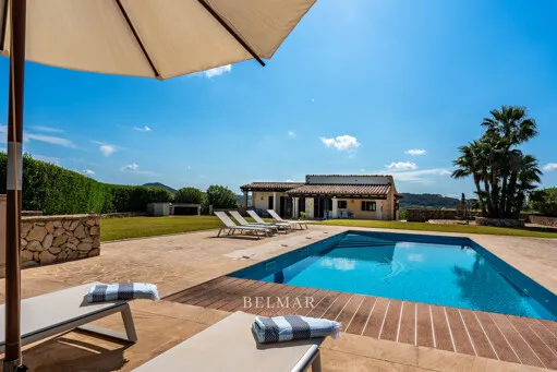 Finca near Sineu with 50 m2 pool, guest apartment and wonderful views! — photo 3