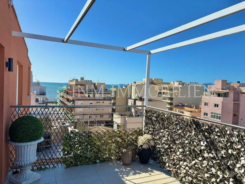 80m² Penthouse with 3 rooms, terrace & sea view for sale — photo 2