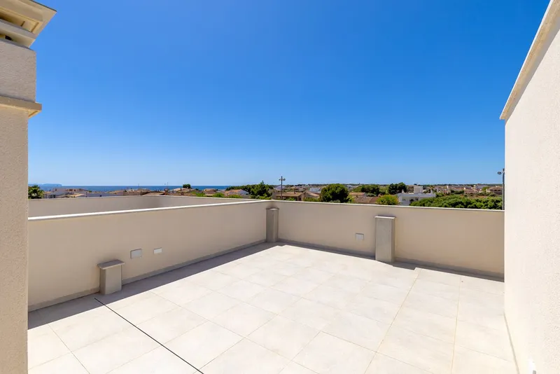New build in Sa Rapita - terraced house with pool and roof terrace — photo 9