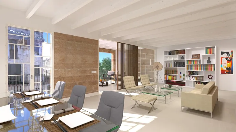 Newly renovated penthouse apartments in the old town of Palma in Palma de… — photo 2