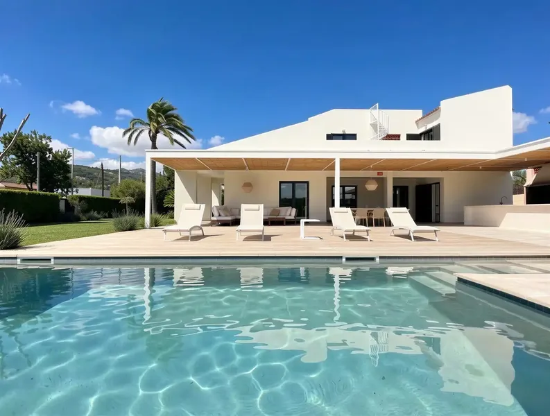In a privileged and absolutely quiet residential area of Sa Font Seca / Palmanyola, this villa, completed in 2025, presents itself as — photo 2