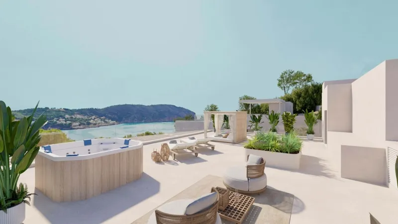 Amazing sea view villa in Camp de Mar — photo 3