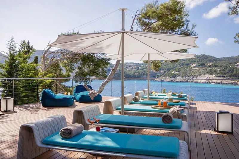 Modern villa with panoramic sea views and vacation license in the southwest of Mallorca — photo 5