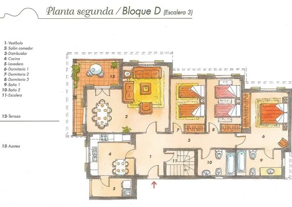 Penthouse in Calle del Pujol, 20, Son Ramonell - Es Figueral, Marratxi — photo 1