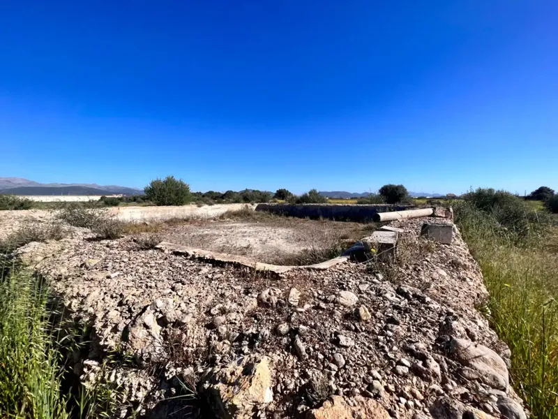 Rustic estate between Sa Pobla and Muro, with over 21,700 m2 of land and several constructions, one of them a large safareig and the other a — photo 3