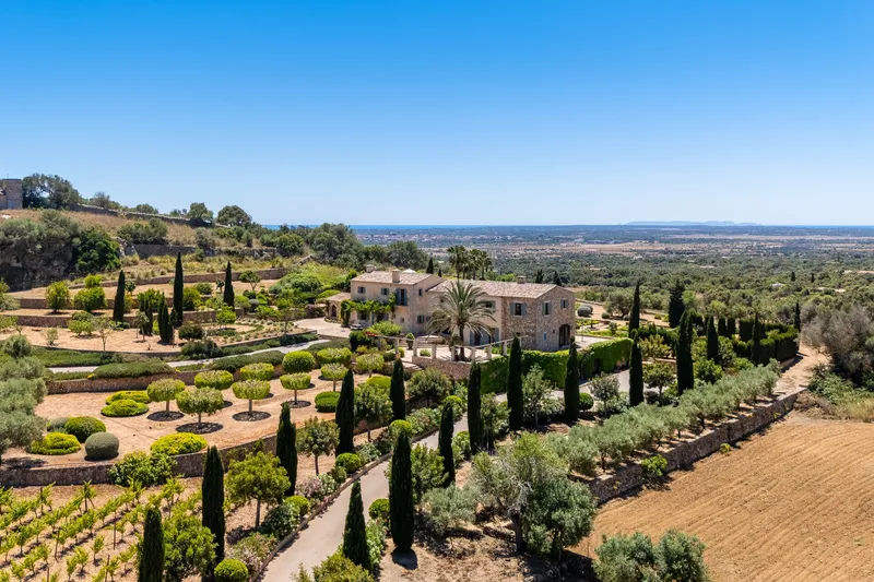 Country estate with sea views and exceptional gardens near Santanyí — photo 2