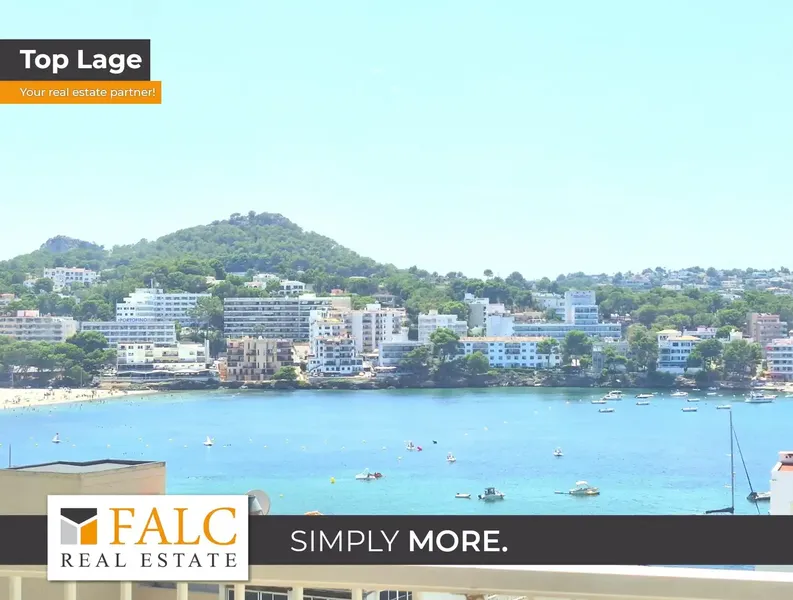 Charming apartment with dreamlike sea views in Santa Ponsa — photo 1