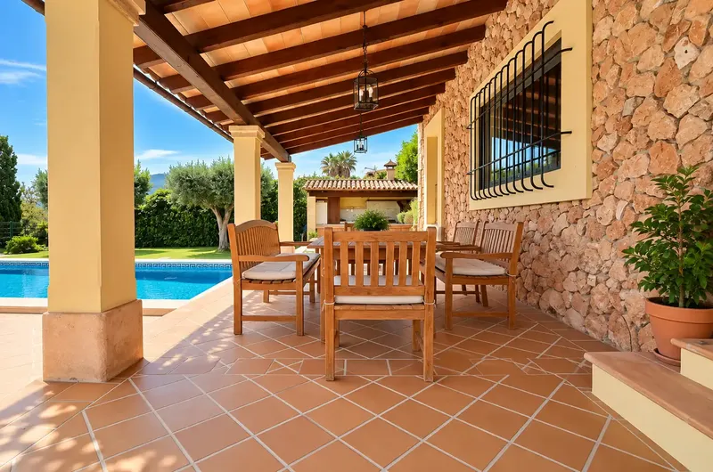 Encantadora finca de estilo tradicional mallorquín situada en un entorno tranquilo y natural, muy cerca de Puerto de Andratx, una de las zon — photo 5
