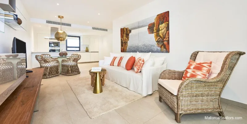 2 Bedrooms Mallorcan Style Apartments Near the Sea in Ses Salines with Communal Gardens and Swimming Pool — photo 9