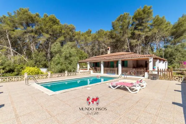 Beautiful rustic house in Algaida, surrounded by forest and nature! Mallorca, Balearic Islands — photo 1