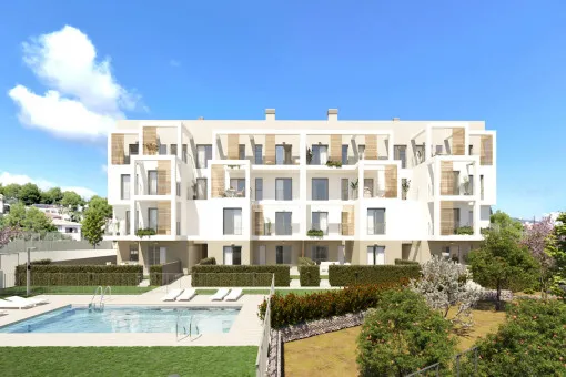 Palmanova, Newly Built 2-Bedroom Apartment with Outdoor Fitness Area and Community Pool in Palmanova — photo 1
