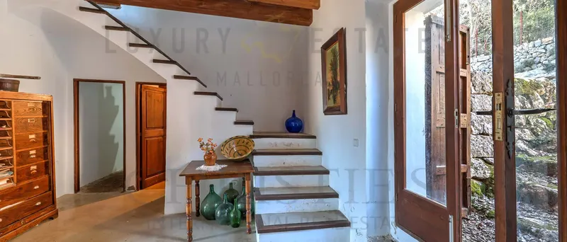 Historic stone finca in Mallorca with panoramic sea views and hunting rights in Escorca — photo 8